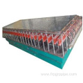 Frp grating machine for walkway platform grating producing